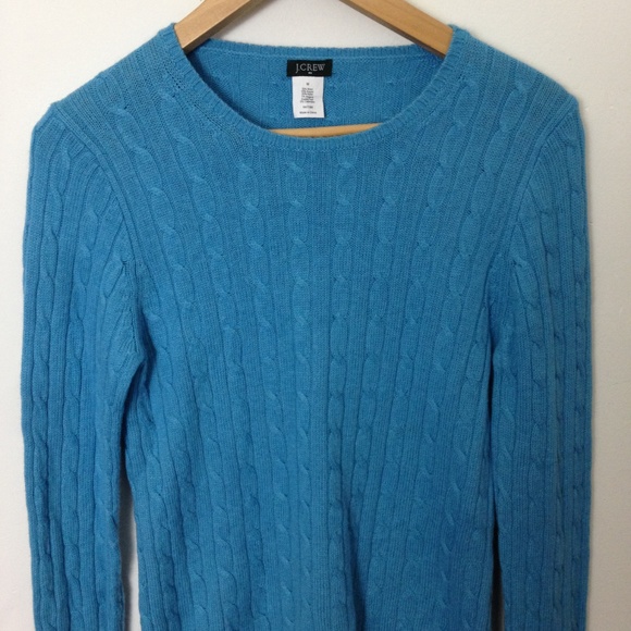 J. Crew Sweaters - J. Crew Crew Neck Women M Cable Knit Sweater